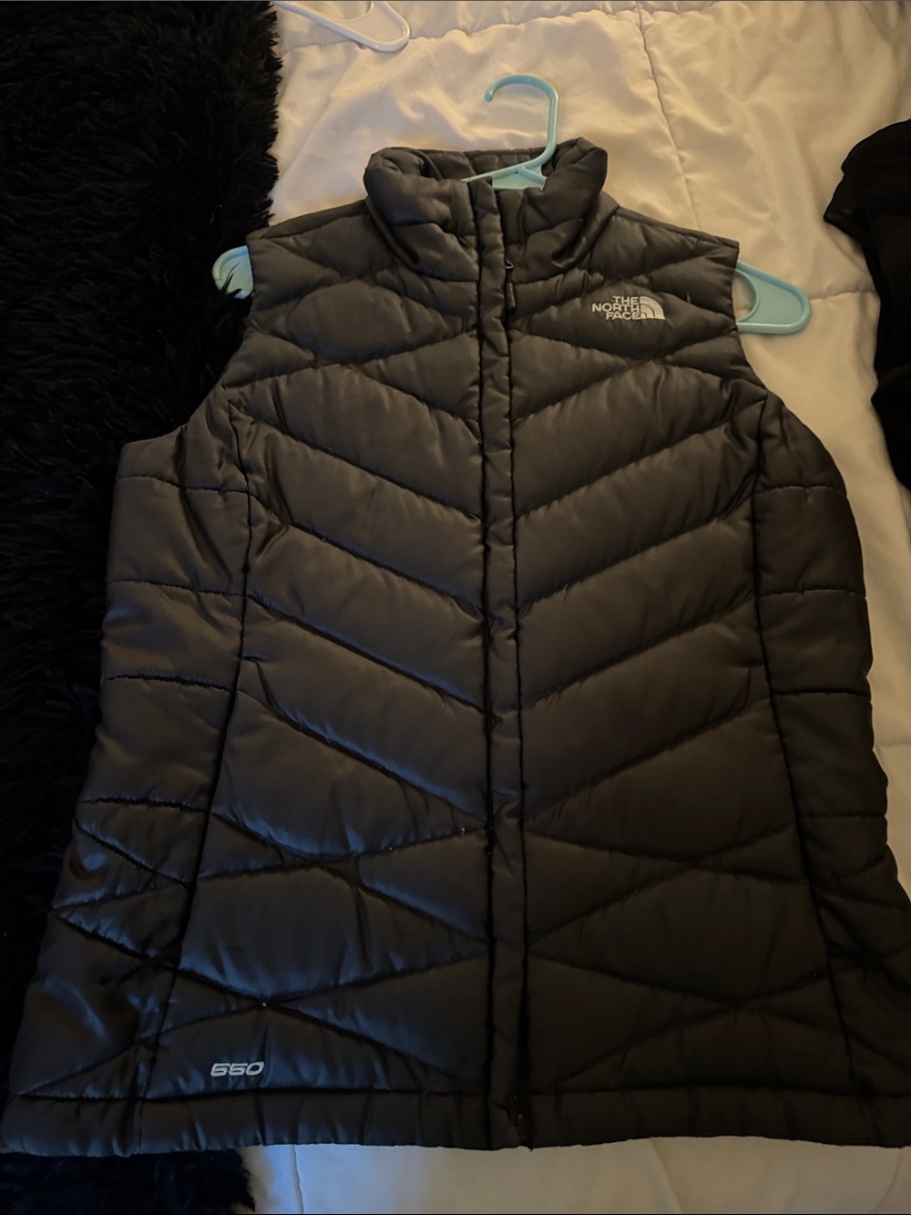 The North Face Black Quilted Insulated Vest